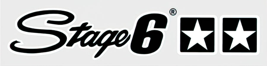 Sticker Stage6, black