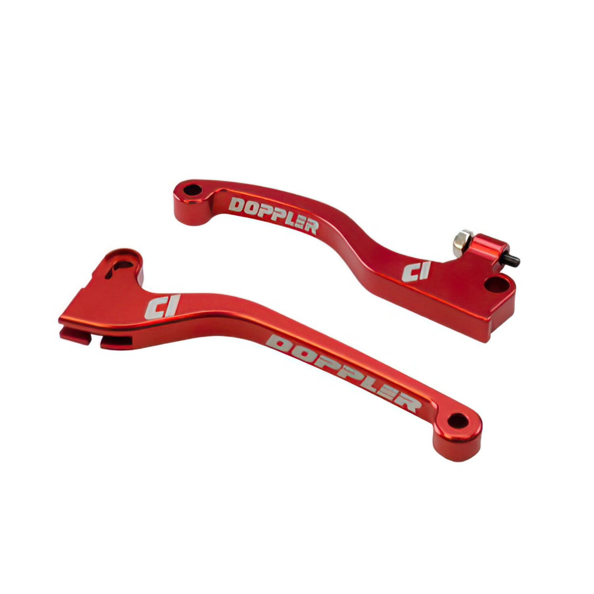 Lever Set J.Juan Doppler CNC red Rieju/Derbi/Aprilia/Sherco