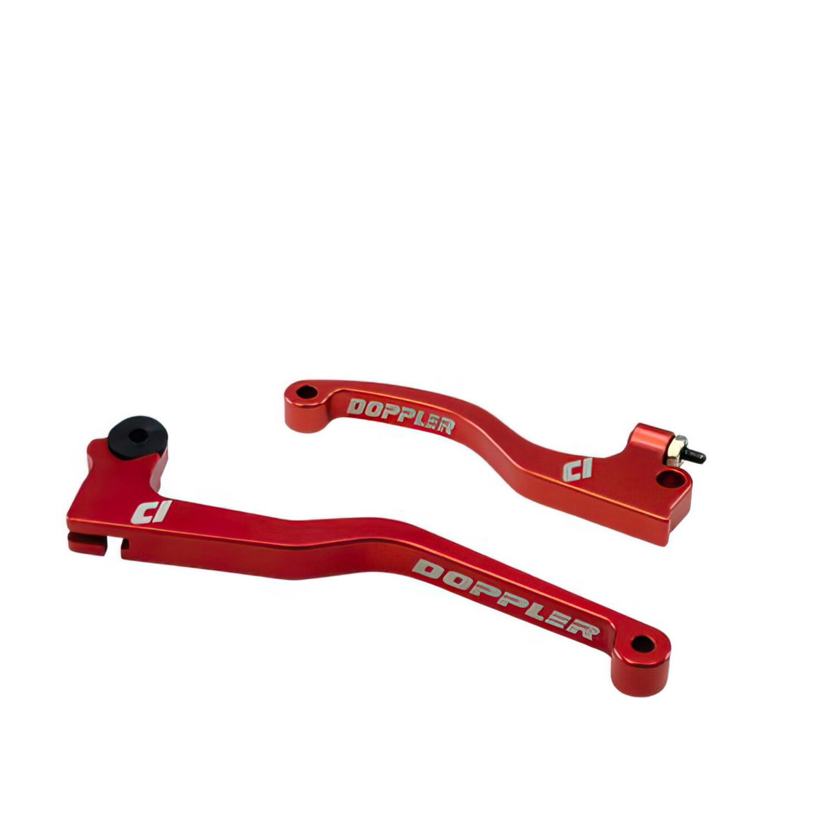 Lever Set Doppler CNC red Rieju MRT long clutch lever