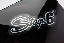 Sticker Stage6 logo 20x6cm silver