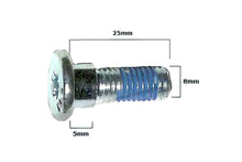 Brake Disk Screw flat head M8 x 25mm