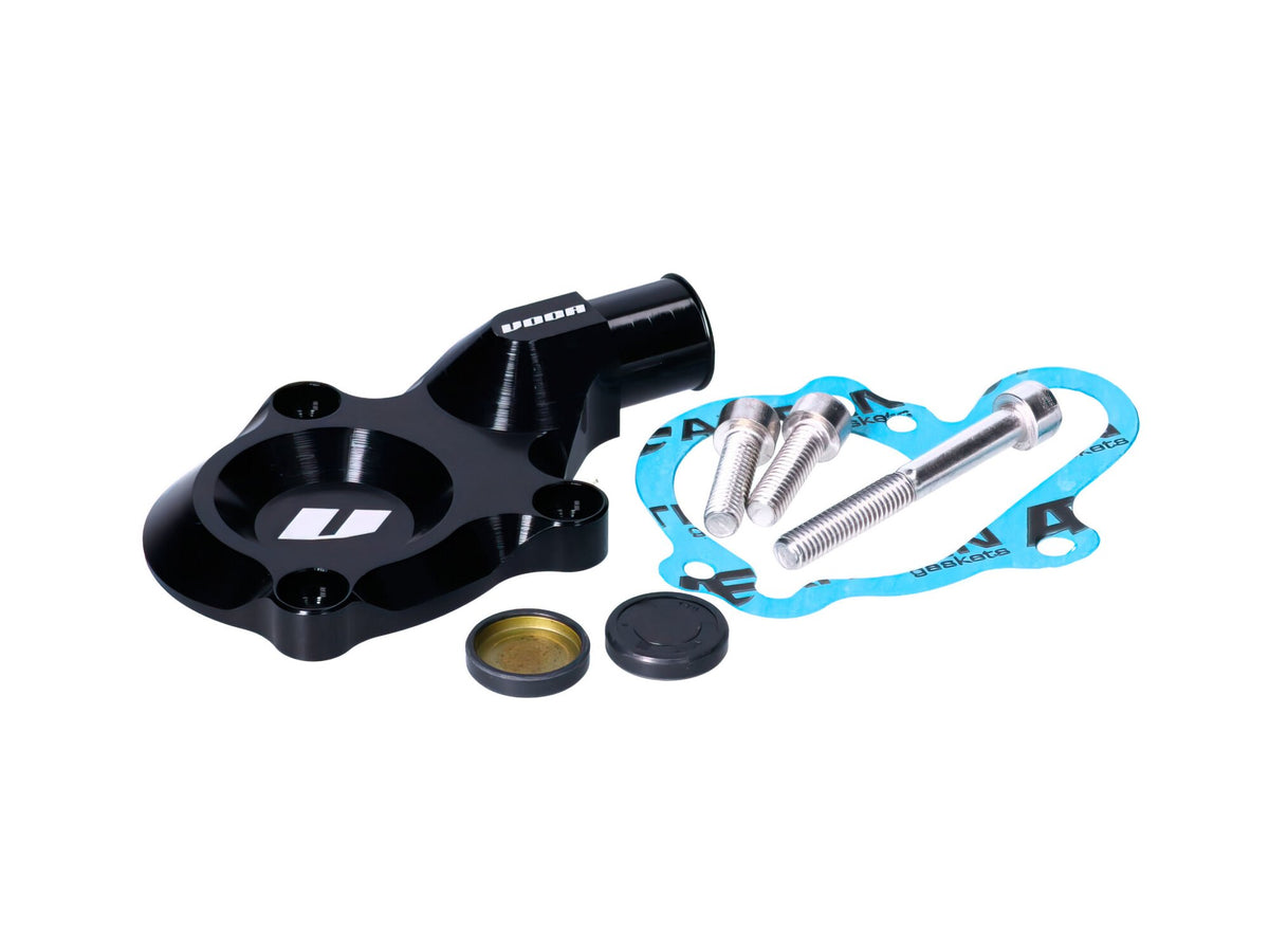Water Pump Cover Voca CNC black Minarelli AM6