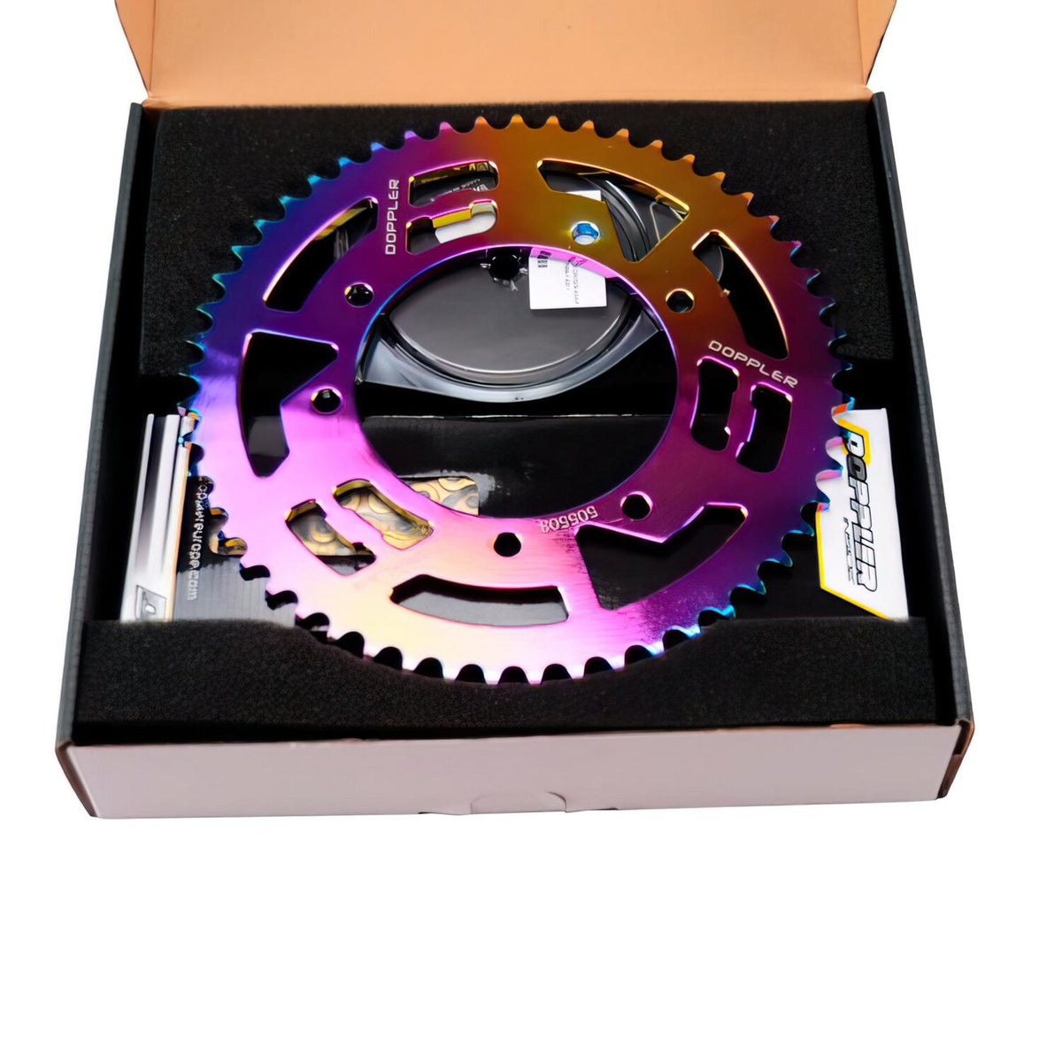 Chain Kit alu Neochrome 14x53 - 420 Doppler Derbi Senda X-treme