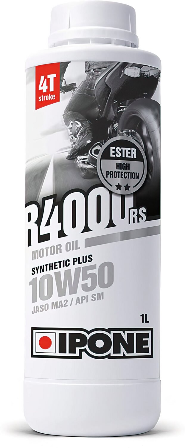 4-Stroke Oil 10W50 Ipone R4000 RS semi-synthetic 1L