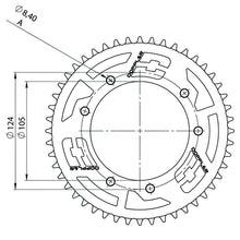 Chain Kit alu Neochrome 13x53 - 420 Rieju MRT / Yamaha DT