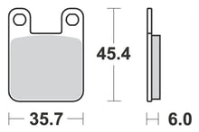 Brake Pads Stage6 Sport Derbi / Peugeot / Rieju