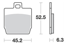Brake Pads Stage6 Sport Yamaha Aerox (rear) / Slider (front)