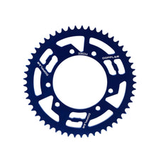 Rear Sprocket 53T - 420 Doppler alu CNC blue Rieju MRT