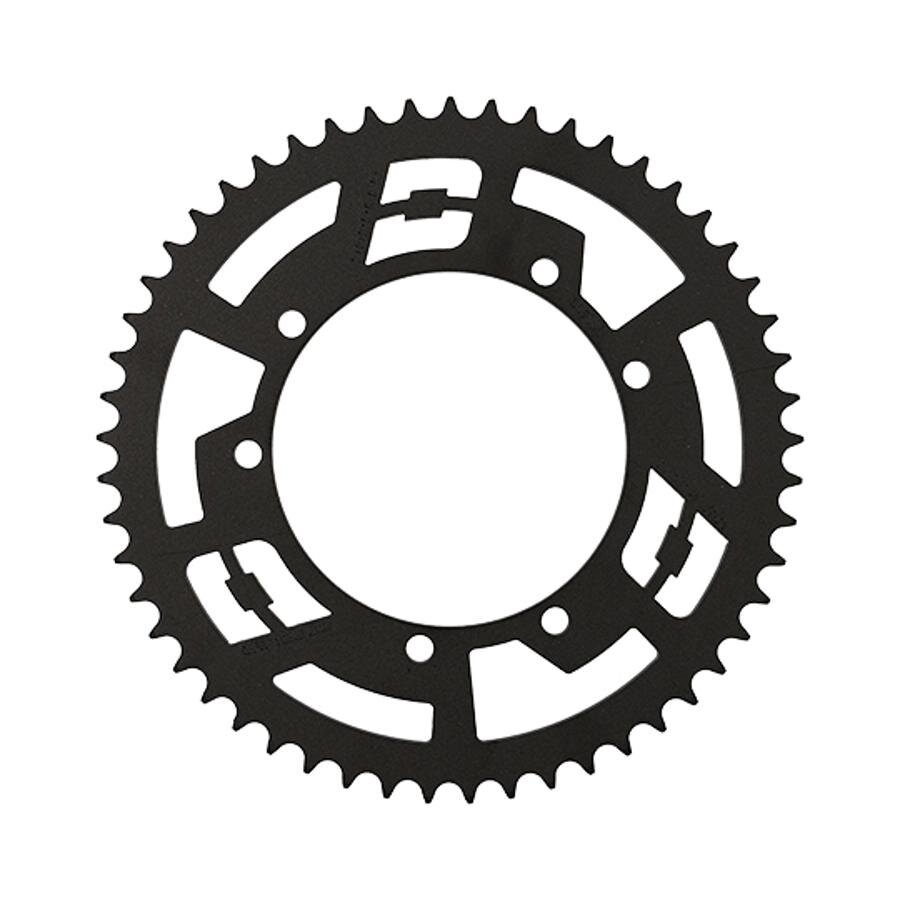 Rear Sprocket 53T - 428 Doppler black steel Sherco Enduro 50
