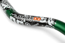 MX Handlebar Stage6 Fatbar Design 28,6mm green