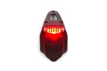 License Plate Holder w/ taillight STR8 red 9 LEDs 50cc Supermoto