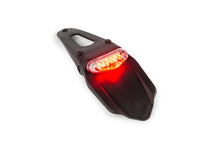 License Plate Holder w. taillight STR8 white 9 LEDs 50cc bike