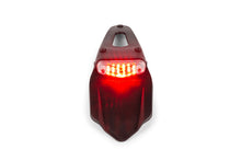 License Plate Holder w. taillight STR8 white 9 LEDs 50cc bike