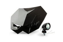 Headlight Mask Motocross + Extra Light STR8 Black