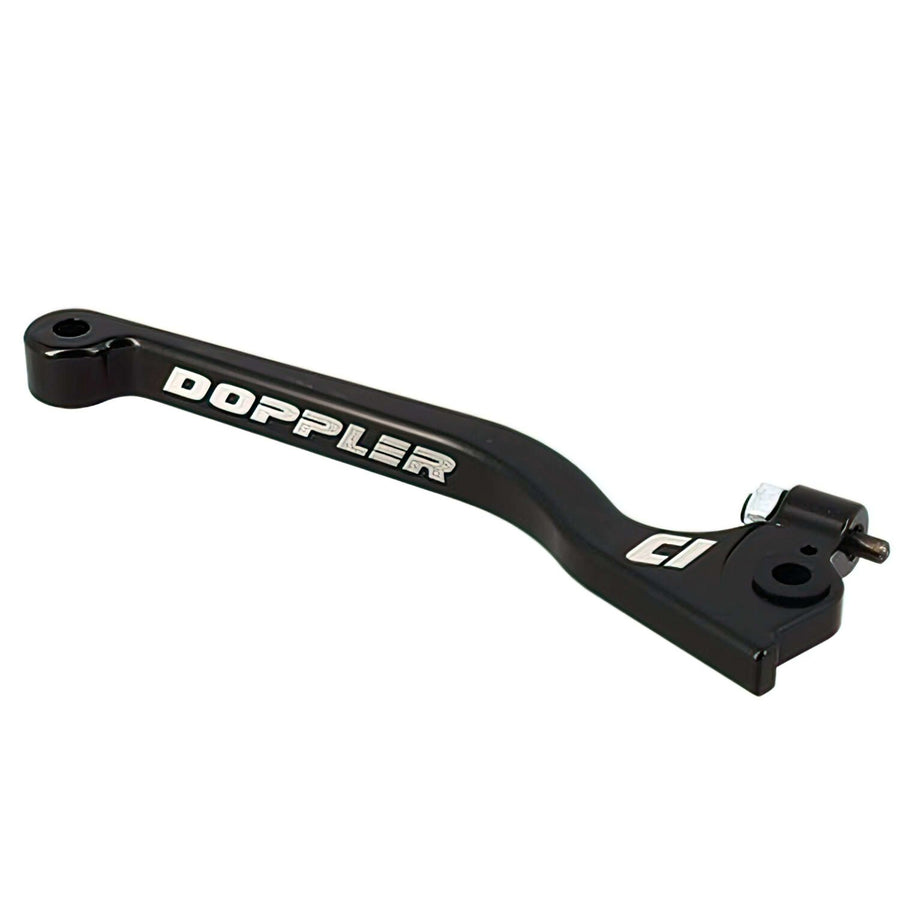 Brake Lever Doppler CNC black Derbi/Gilera/Piaggio/Peugeot