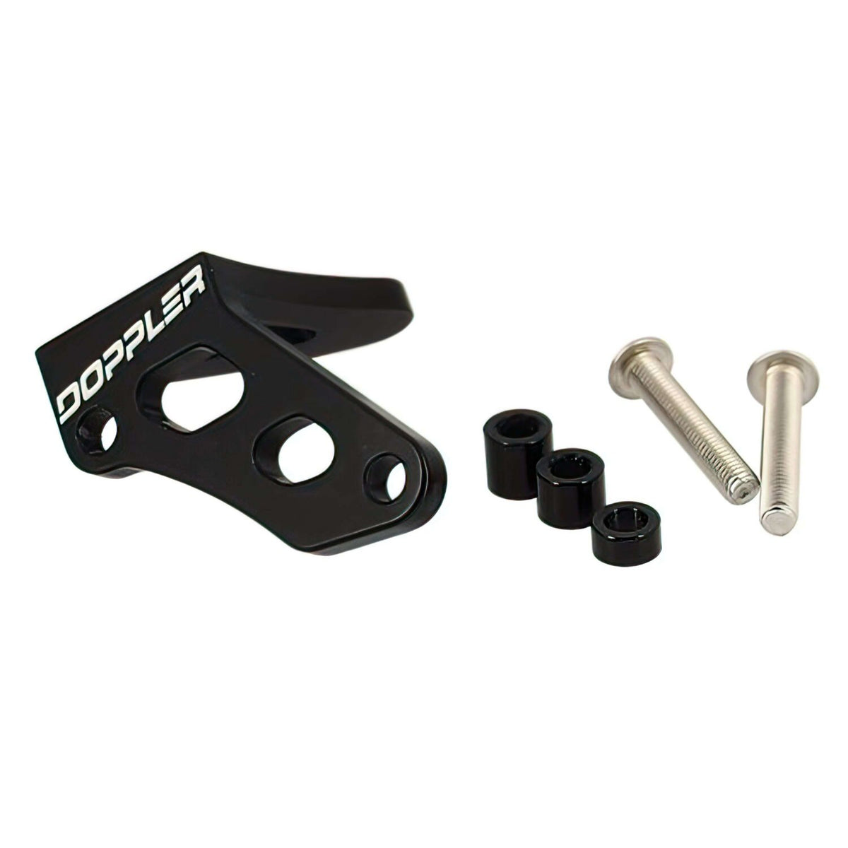 Clutch Lever Stop Doppler aluminium black Minarelli AM6