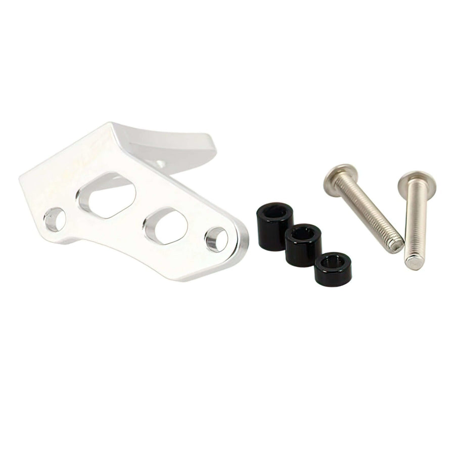 Clutch Lever Stop Doppler aluminium silver Minarelli AM6