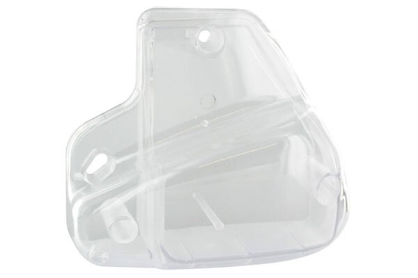 Airbox Cover STR8 Peugeot vertical clear white