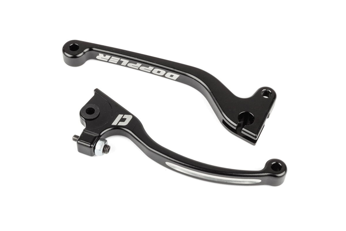 Lever Set Doppler CNC black (AJP) Rieju MRT / RRX / Sherco