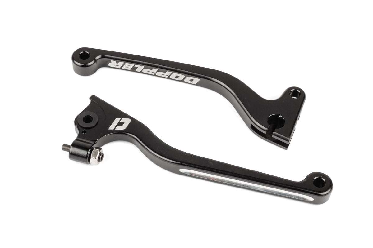 Lever Set AJP Doppler CNC black Derbi Senda / Gilera RCR / SMT