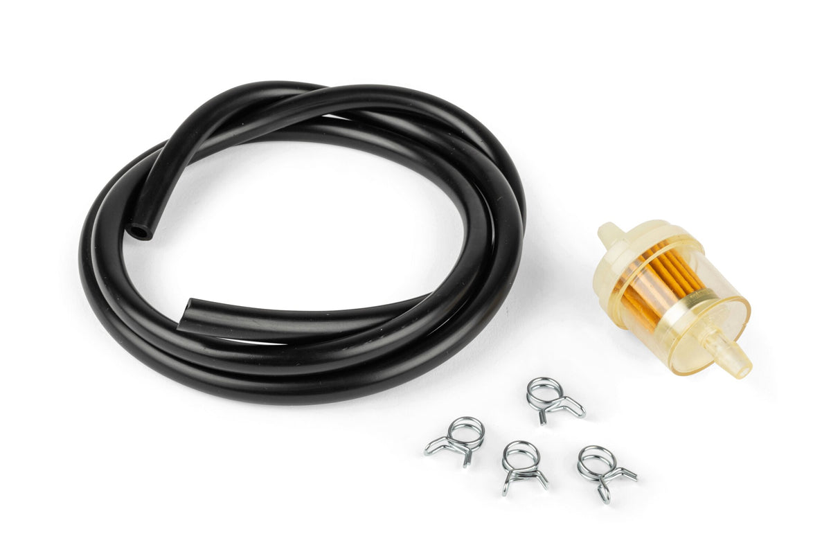 Kit Fuel Hose + Filter MotoForce Racing 5mm black