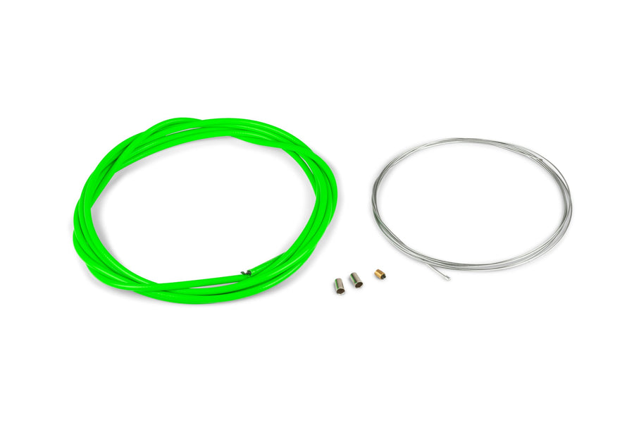Throttle Cable Kit universal 1.2mmx2m Motoforce Racing neon green