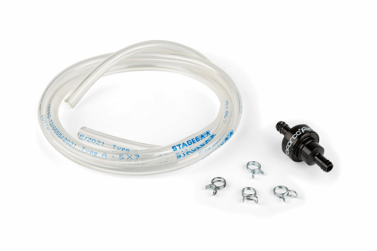 Kit Fuel Hose + Racing Filter 5mm MotoForce Racing