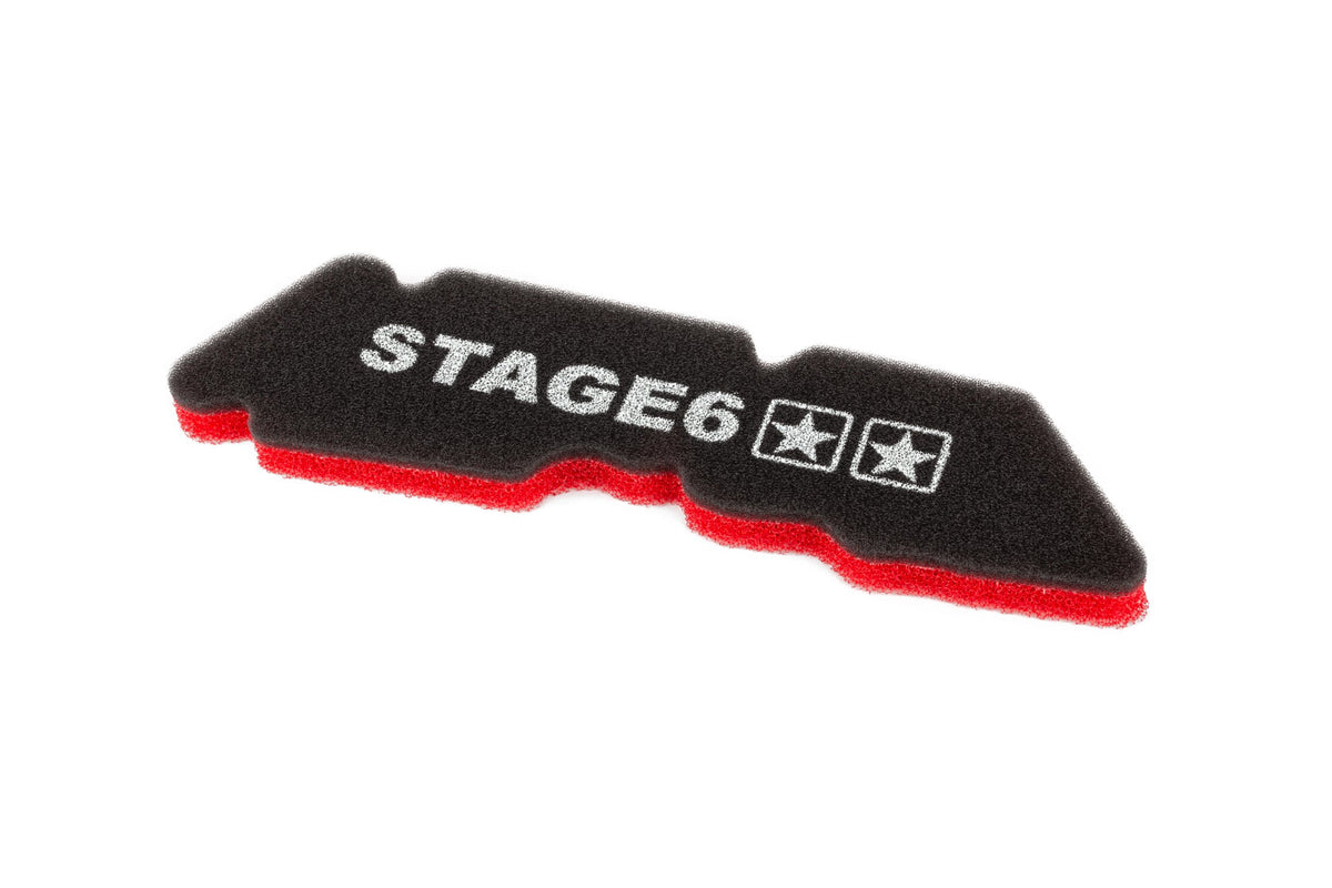 Air Filter Stage6 Double Layer Piaggio 50cc 2T