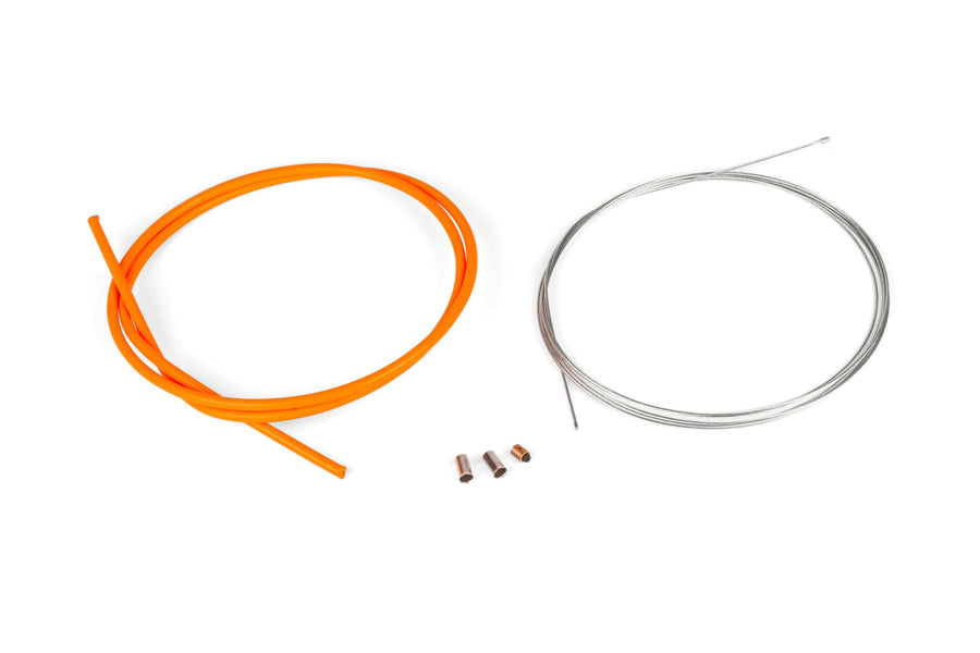 Throttle Cable Kit universal 1.2mmx2m Motoforce Racing neon orange