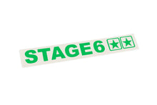Sticker plotted Stage6 110x33mm green