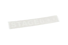 Sticker plotted Stage6 110x33mm white