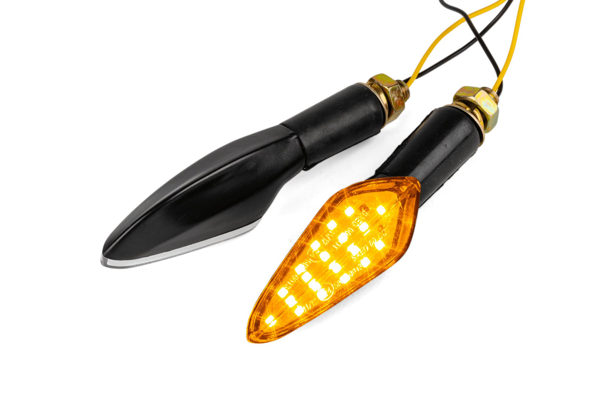 LED Indicators STR8 sequential Sisak black