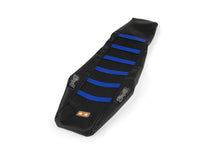Seat Cover Stage6 black - blue Derbi Senda 2005 - 2010