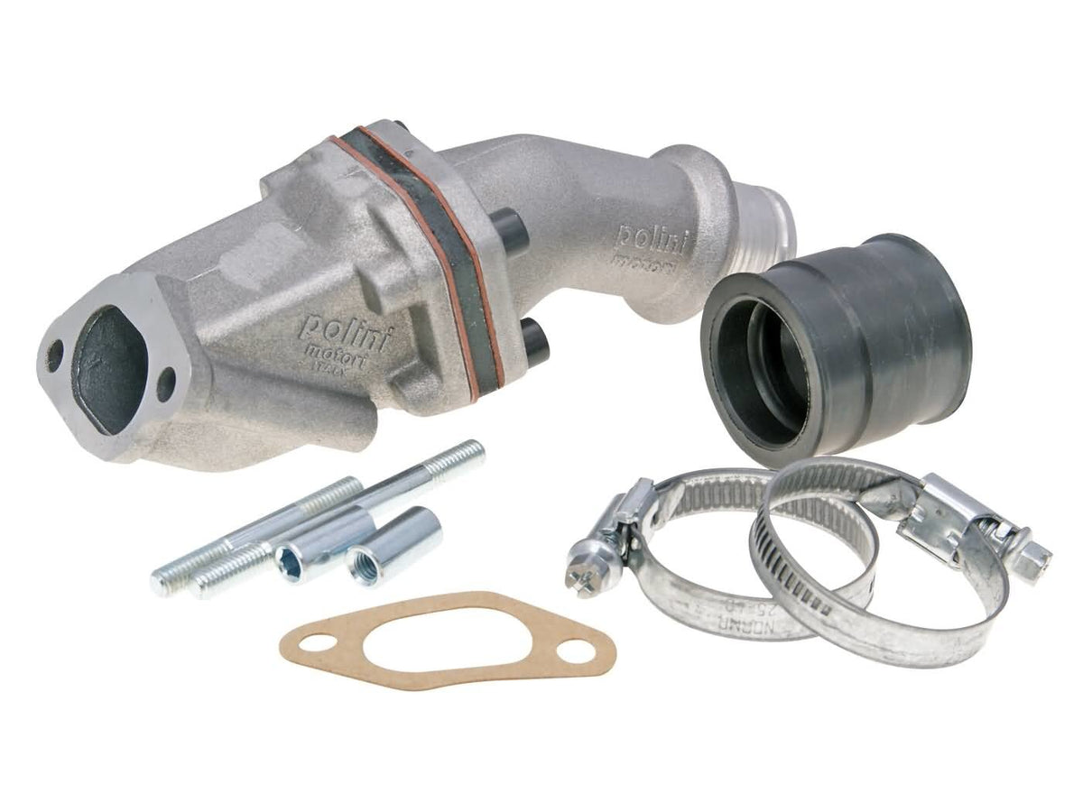 Reed Valve Intake Manifold Polini CP Vespa 50 Special / Primavera 125 / ET3 Smallframe