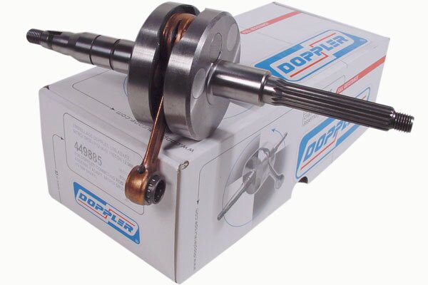 Crankshaft Doppler Endurance 12mm pin Minarelli horizontal
