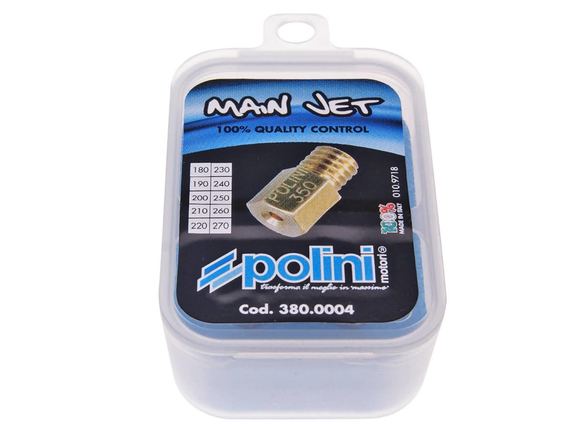 Main Jet Set Polini 180 - 270 for Mikuni TM / TMX / VM