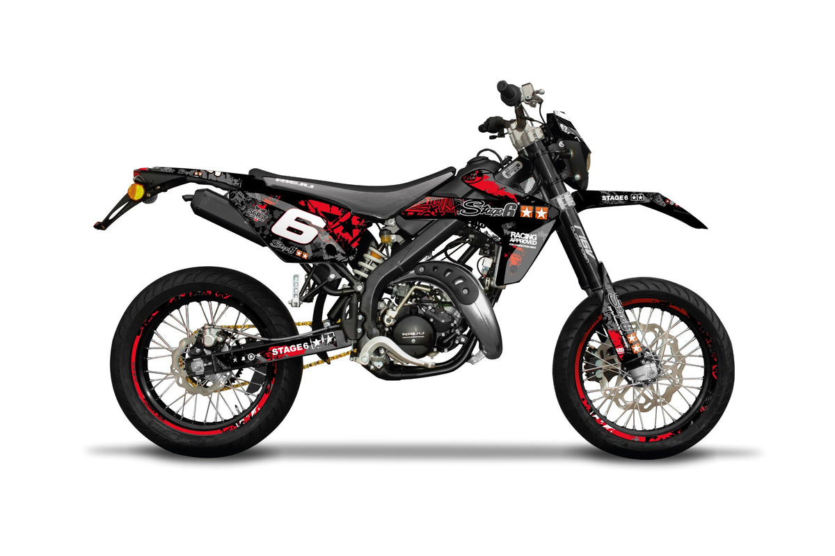 Graphics Kit Rieju MRT 2009 - 2021 Stage6 red / black