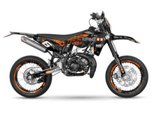 Graphics Kit Sherco SM-R 50 after 2018 Stage6 orange / black