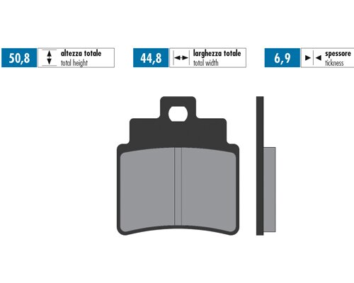 Brake Pads Polini Original Sym GTS