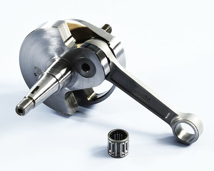 Crankshaft Polini 57mm stroke Vespa 200cc PE / PX / Cosa / Rally
