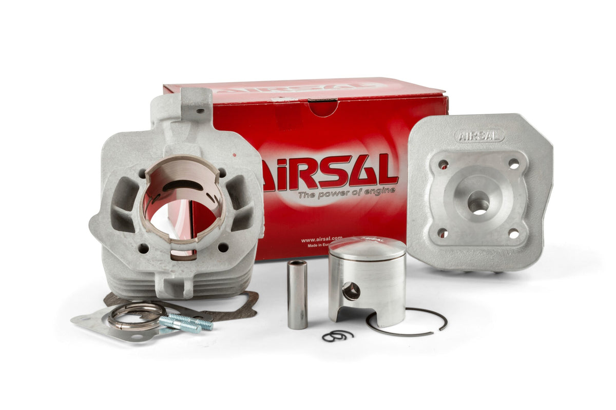Cylinder Kit Airsal T6 Racing 70cc alu Peugeot Ludix AC