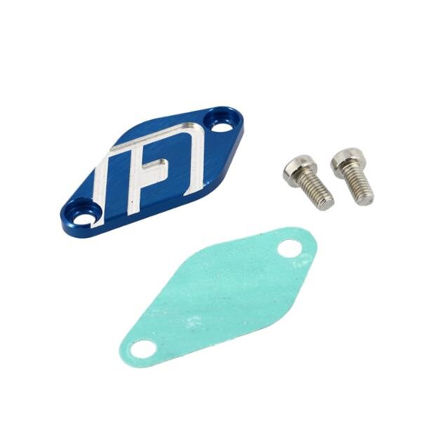 Oil Pump Cover Doppler V2 blue Minarelli AM6 / Derbi