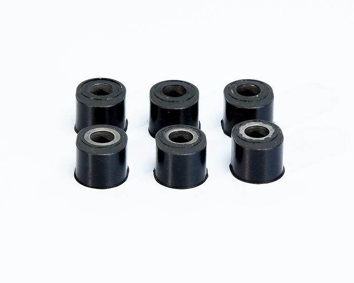 Rubber Buffers (x6) for Polini wheel shaft Piaggio
