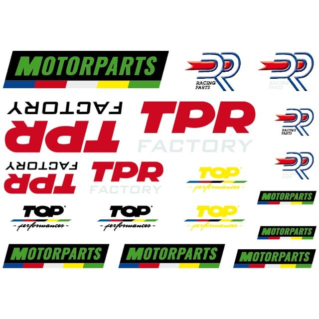 Sticker Sheet Top Performances A4
