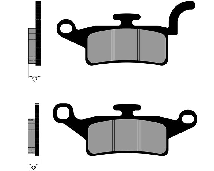 Brake Pads Polini Original Yamaha BW's 125