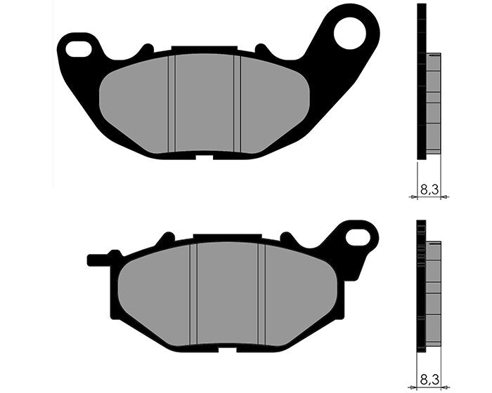 Brake Pads Polini Original Yamaha Xmax 300