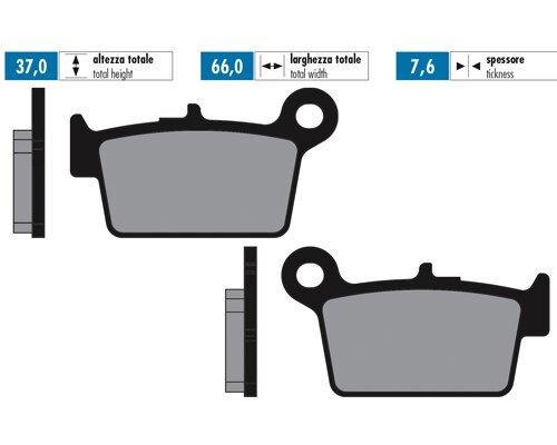 Brake Pads Polini Original Beta RR