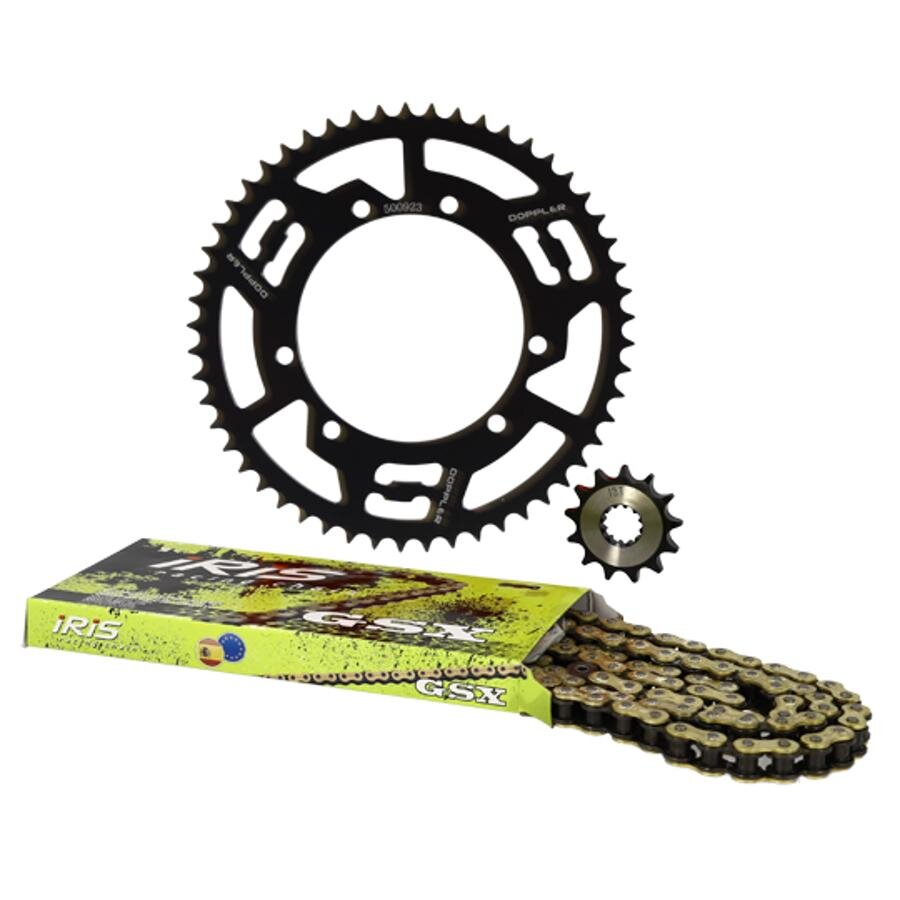 Chain Kit aluminium black 13x53 - 428 Doppler Sherco 50cc