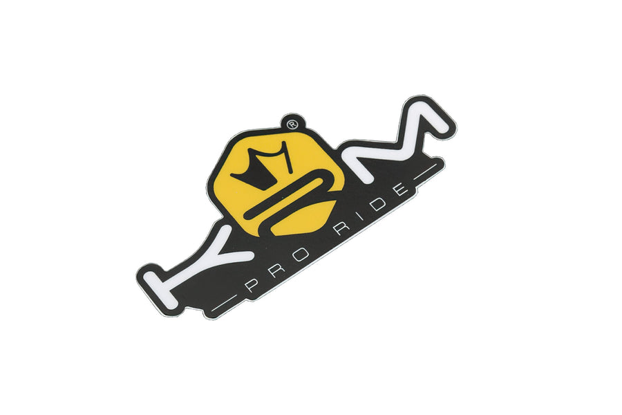 Sticker KRM PRO Ride yellow