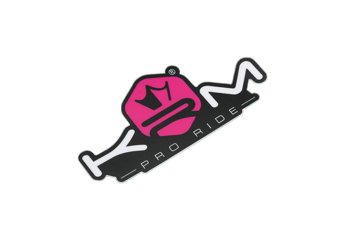 Sticker KRM PRO Ride pink